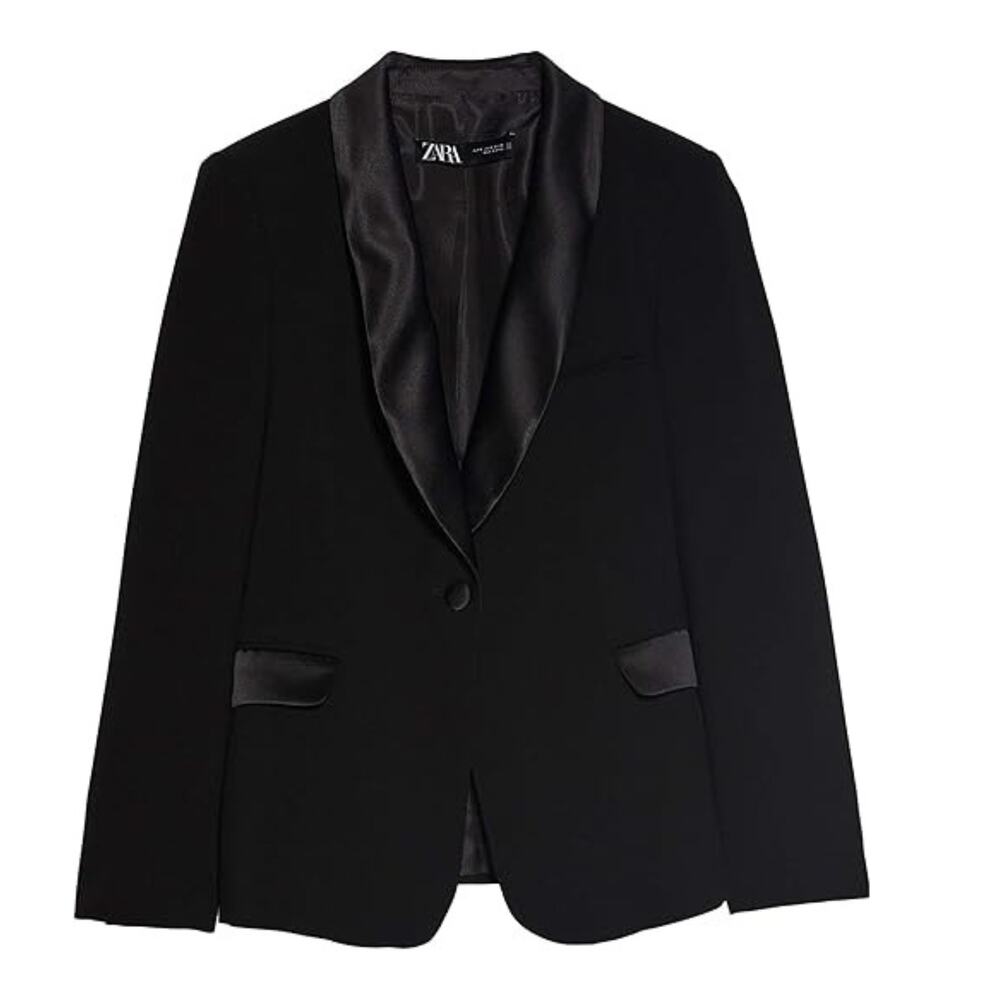 Zara Women Tuxedo collar blazer 2370/691/800